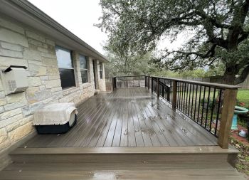 Deck building by Marling's Home & Outdoor Living
